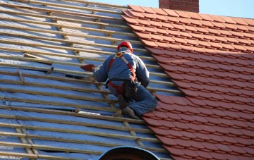 roof tiles Little Doward, Herefordshire